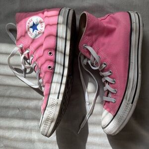 Converse Classic Pink Canvas Sneakers